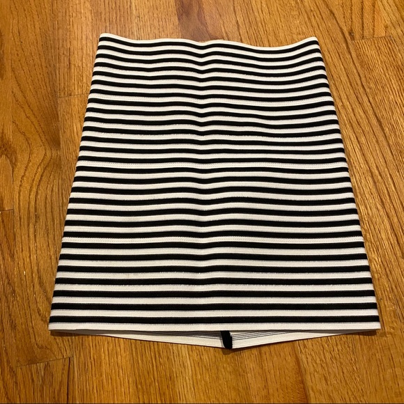 Pleasure Doing Business Bandage Striped Skirt - Picture 5 of 7